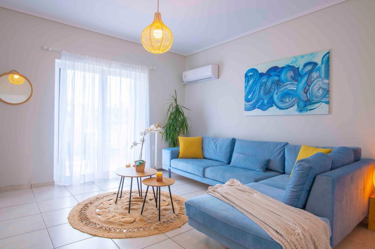 Kima: Relaxing Beach Home Next To Sparkling Waters Νέα Μάκρη Εξωτερικό φωτογραφία