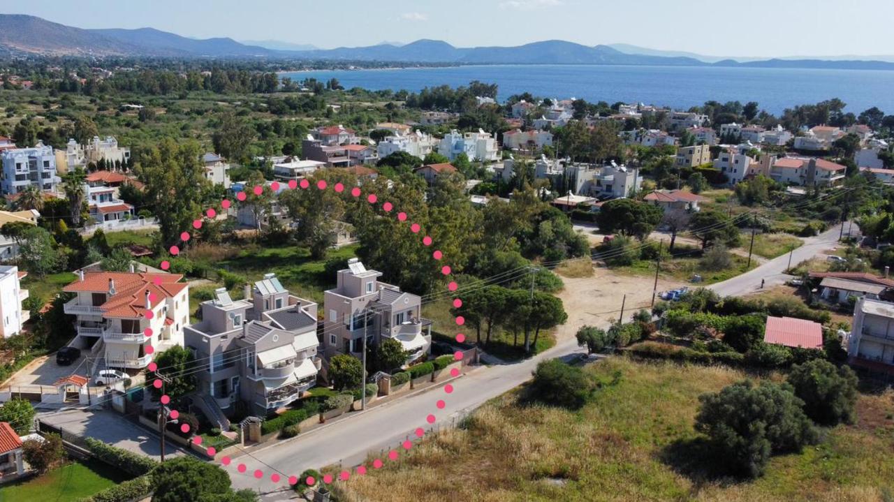 Kima: Relaxing Beach Home Next To Sparkling Waters Νέα Μάκρη Εξωτερικό φωτογραφία
